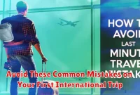 Avoid These Common Mistakes on Your First International Trip