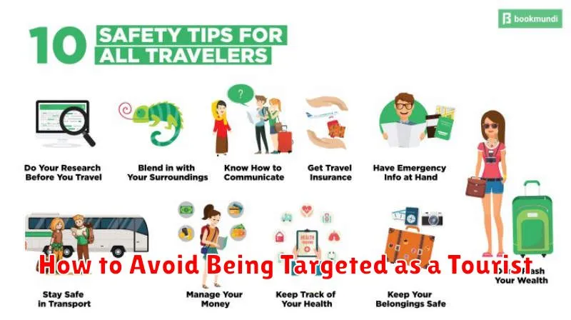 How to Avoid Being Targeted as a Tourist