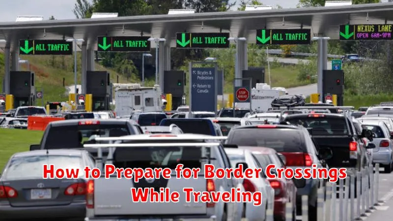 How to Prepare for Border Crossings While Traveling